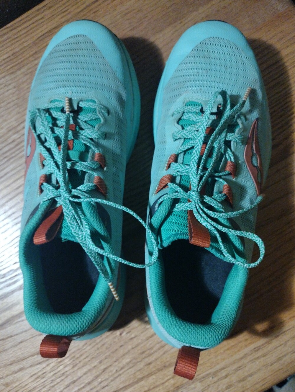 SAUCONY Peregrine 13 Women's Size 9. Sprig/Canopy (Mint Green) Off Road Trail - Picture 4 of 16